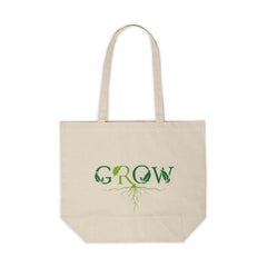 Grow Canvas Shopping Tote