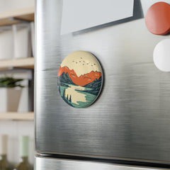 Frenchman Lake Button Magnet