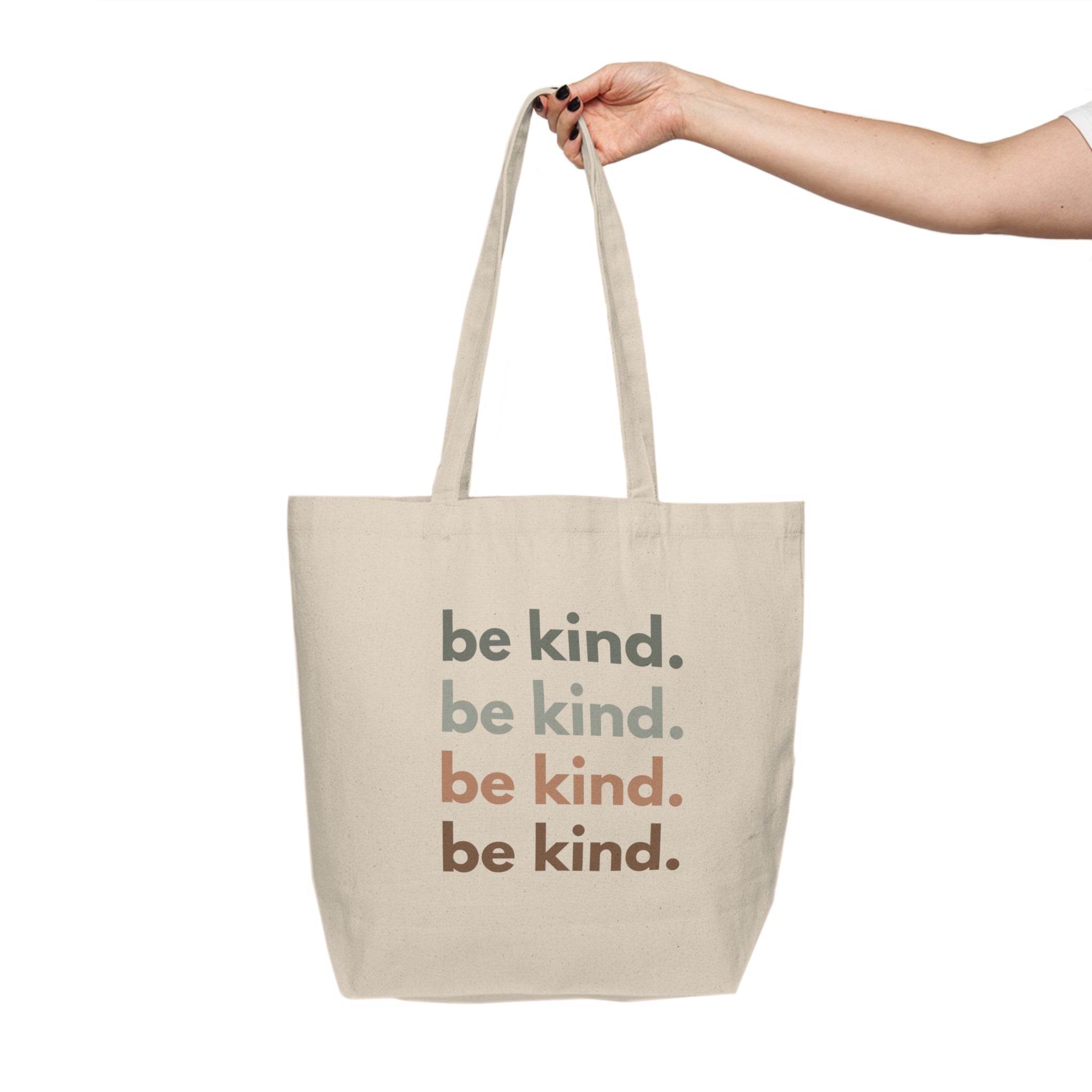 Be Kind Canvas Tote Bag